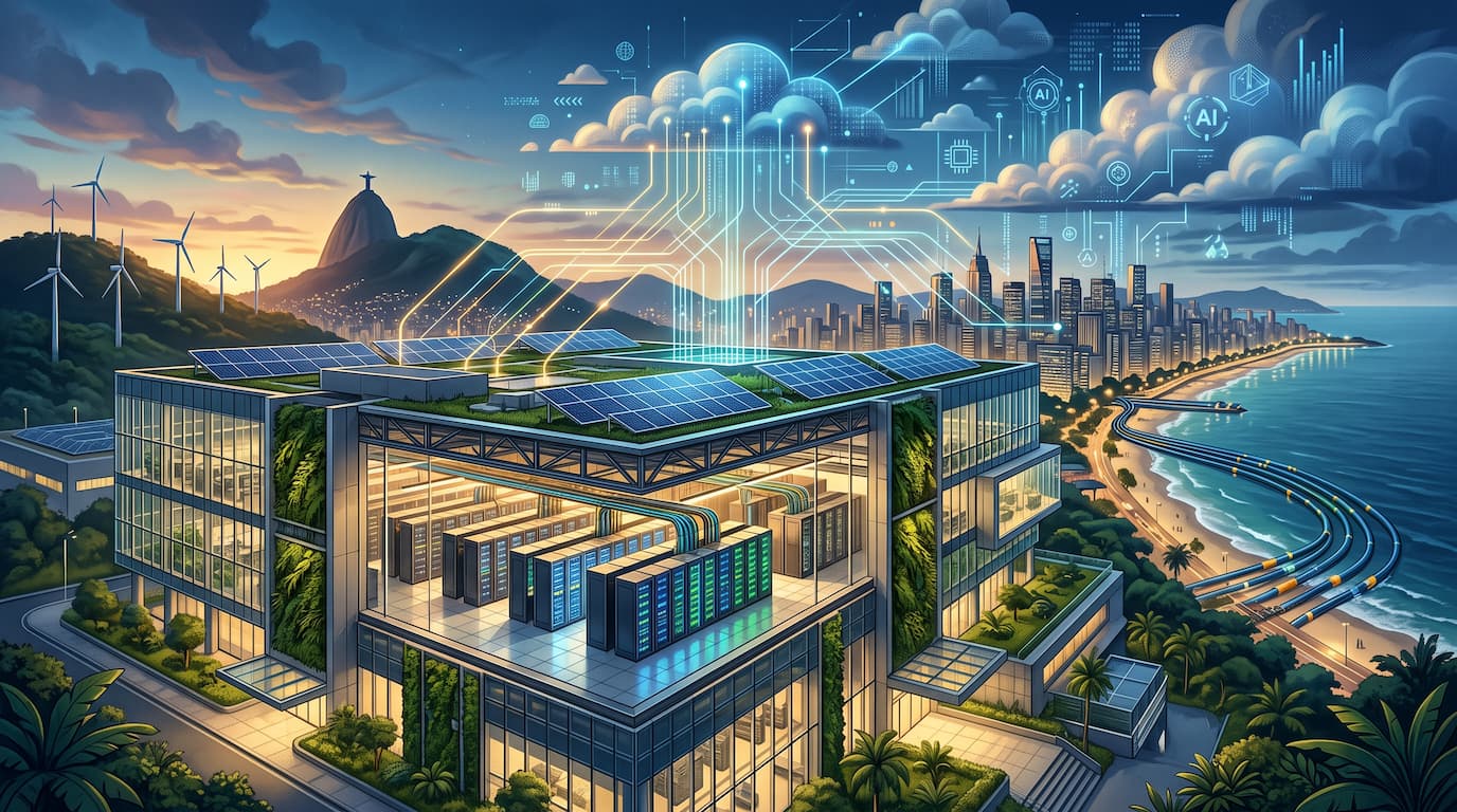 Data centers em território nacional: a infraestrutura invisível que impulsiona o desenvolvimento do Brasil