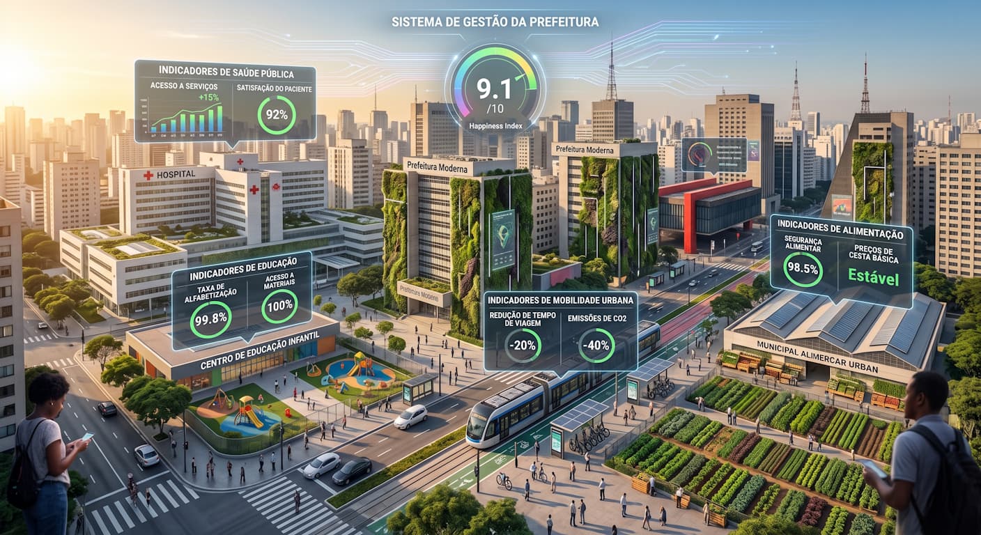Como estruturar indicadores de impacto social em projetos publicos
